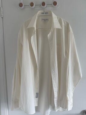 Dior Men’s Cream Lightweight Shirt